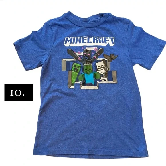 Boys T-shirt Bundle (11) Short Sleeve Shirts Mixed Brands Size S (6/7) - Picture 12 of 13